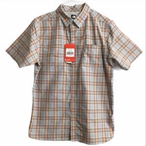 The North Face Off Grid Short Sleeve Button Down Shirt Size Large